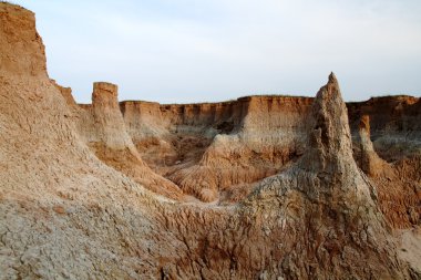 Çin'in datong shanxi toprak ormanda