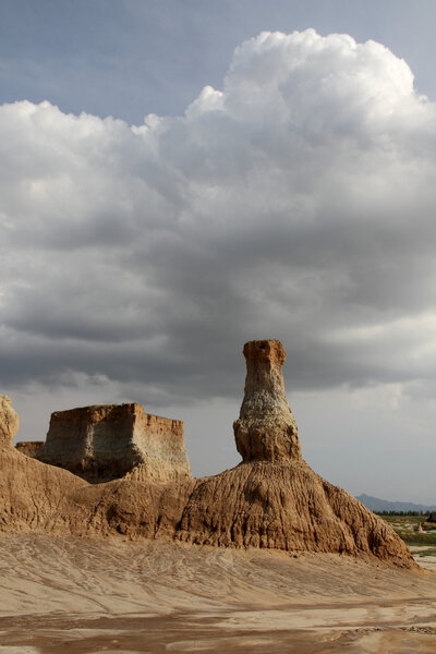 Почвенный лес в Датун Шаньси, Китай
