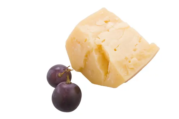 Druivenmost en kaas — Stockfoto