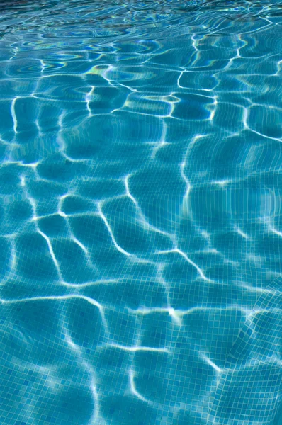 Water in a swimming pool — Stock Photo, Image