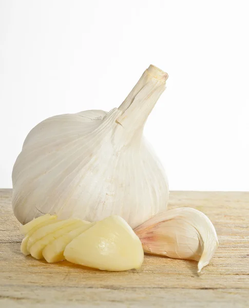 Hlava česneku — Stock fotografie
