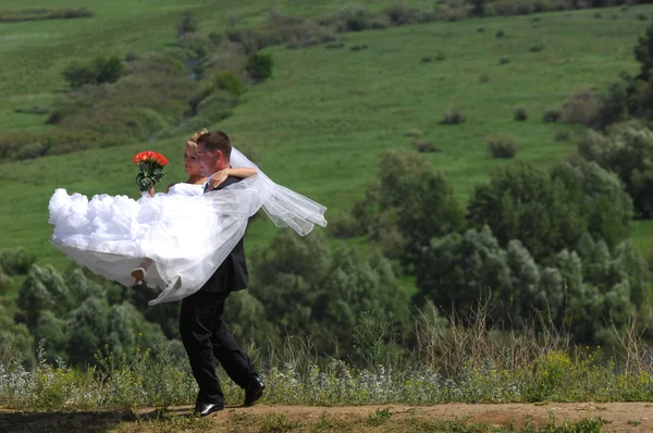 婚礼，两名年轻男子 — 图库照片
