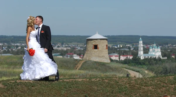 결혼식, 두 젊은 남자 — 스톡 사진