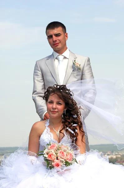 Evlilik, iki genç adam — Stok fotoğraf