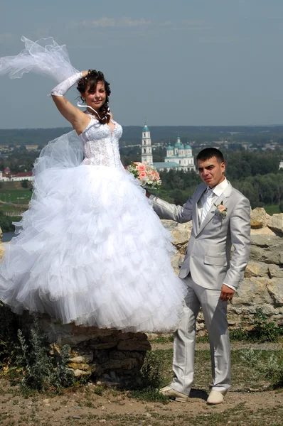 Ślub, dwóch młodych mężczyzn — Zdjęcie stockowe