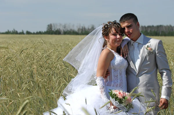 Свадьба, два молодых человека — стоковое фото