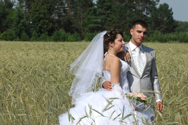 Il matrimonio, due giovani — Foto Stock