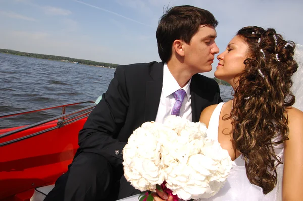 Bröllop, bra stämning, bra väder — Stockfoto