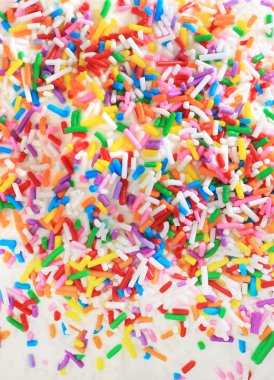 Sugar birthday sprinkles clipart