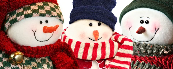 Christmas snowman — Stock Photo, Image