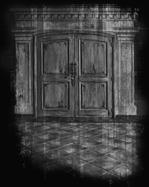 Дом с привидениями — стоковое фото