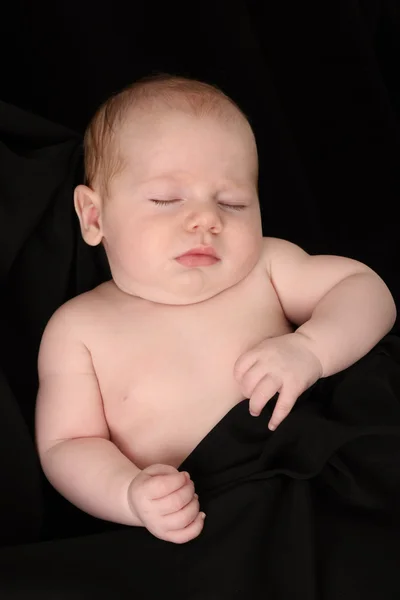 Durmiendo bebé chico —  Fotos de Stock