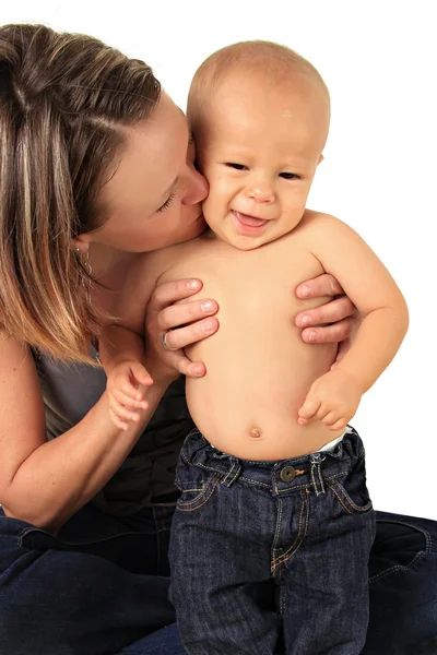 stock image Mother and son