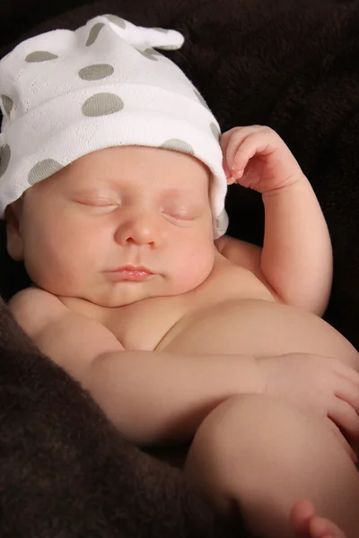Newborn baby boy — Stock Photo, Image