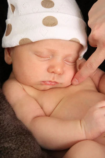 Newborn baby boy — Stock Photo, Image