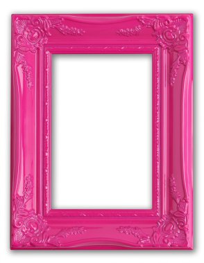 Pink frame clipart