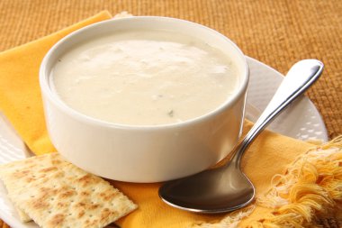 Clam chowder clipart