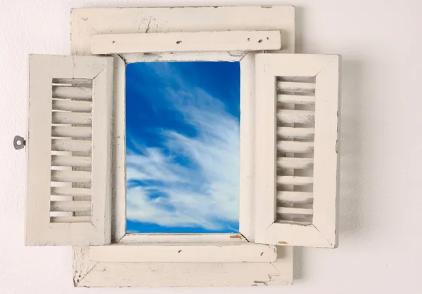 Pequena janela — Fotografia de Stock