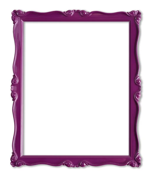 Purple picture frame — Stok fotoğraf