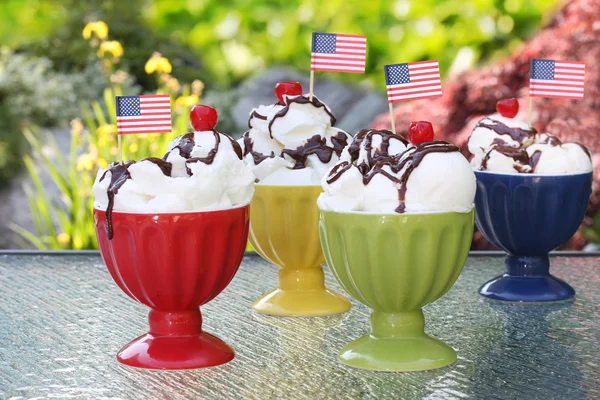 Американський десерти — стокове фото