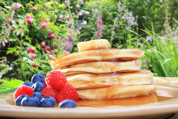 Pancake breakfast — Stock Photo, Image