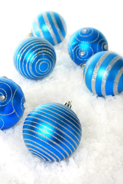 Natale blu — Foto Stock