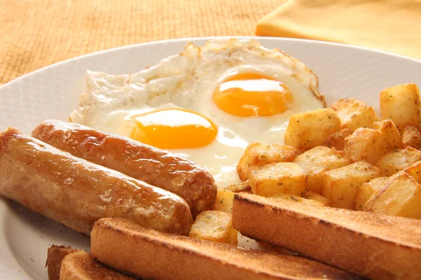Сніданок яйця — стокове фото