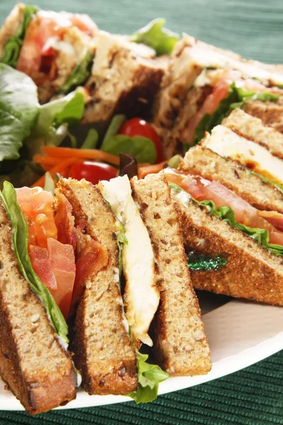 Clubhuis sandwich — Stockfoto