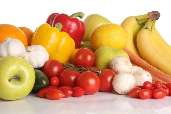 Gyümölcs- és zöldségfélék — Stock Fotó
