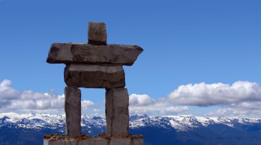 Inukshuk clipart