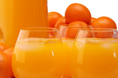 Orange juice clipart