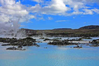 Blue lagoon, Iceland clipart