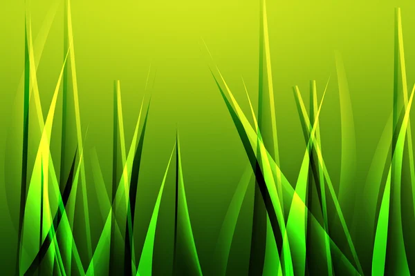 Зелена трава ілюстрація — стокове фото