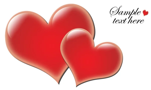Corações de Valentim — Fotografia de Stock