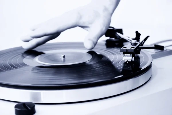 Vinyl record player — Stock Photo, Image