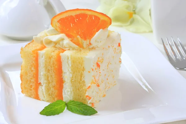 여름 감귤 류의 케이크 — 스톡 사진