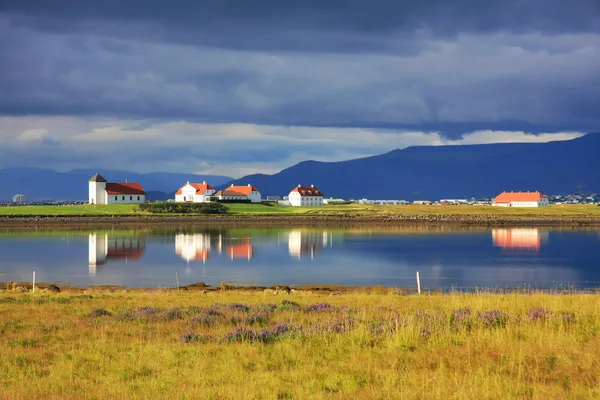 IJsland landschap. — Stockfoto