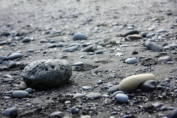 stock image Lava beach