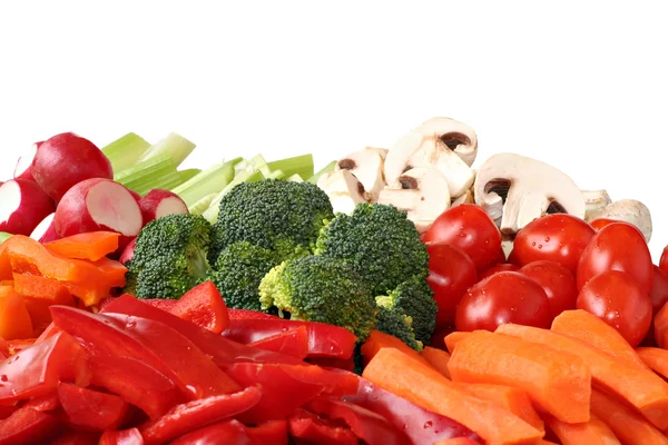 Färska grönsaker mängd — Stockfoto