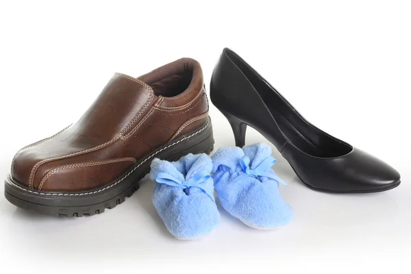 Aile Ayakkabı — Stok fotoğraf