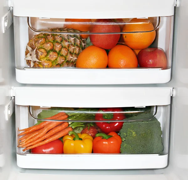Gesunder Kühlschrank — Stockfoto