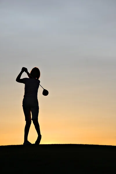 Golfe balanço — Fotografia de Stock