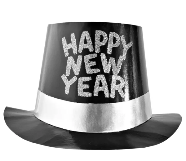 Feliz ano novo chapéu — Fotografia de Stock