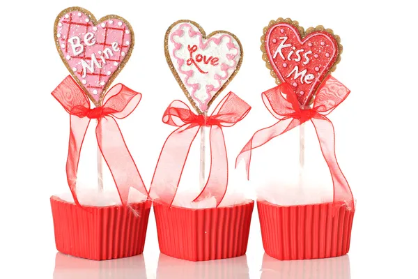 Galletas de San Valentín — Foto de Stock