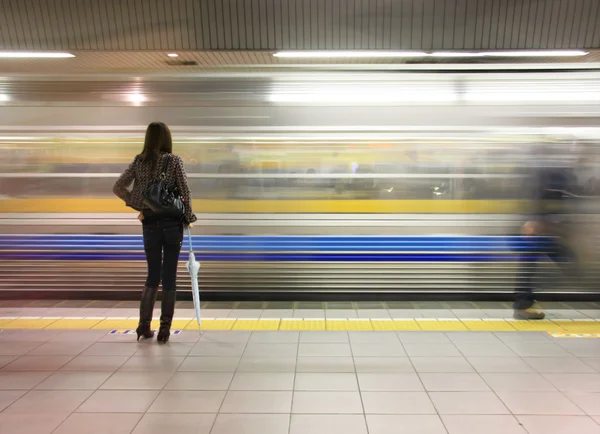 도쿄 지하철 — 스톡 사진