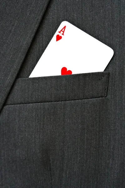 stock image Ace of hearts