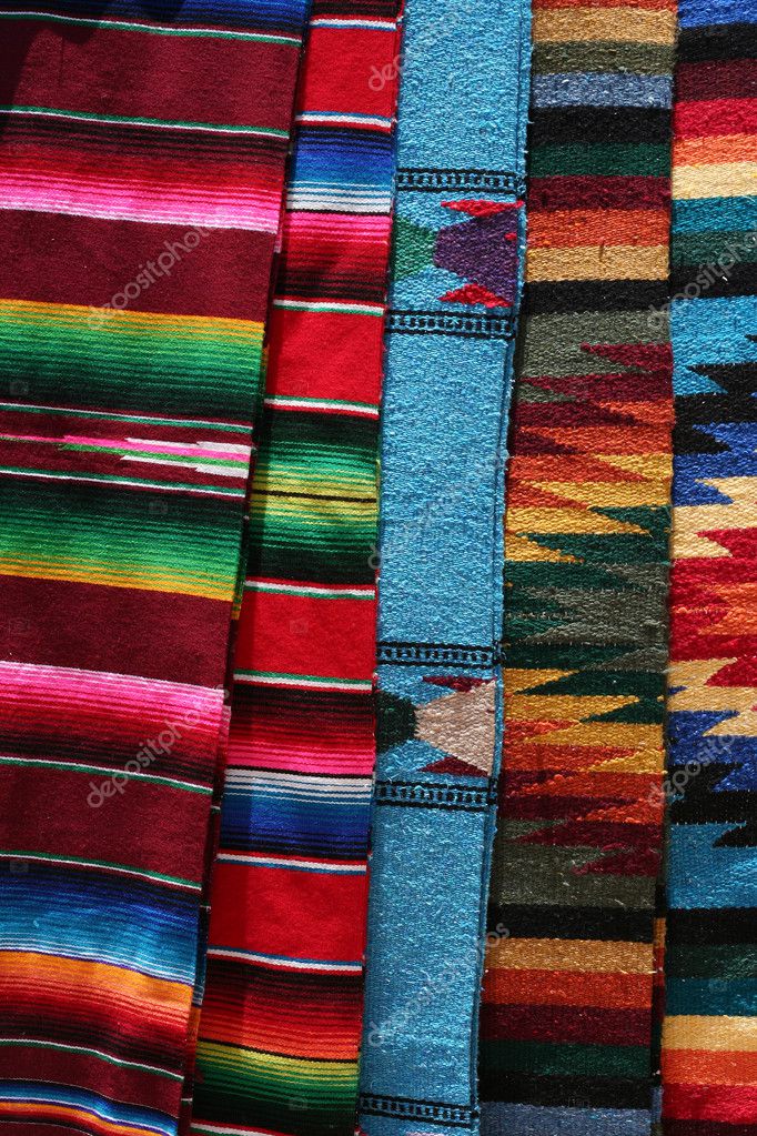 Mexican blankets Stock Photo by ©Hannamariah 11340720