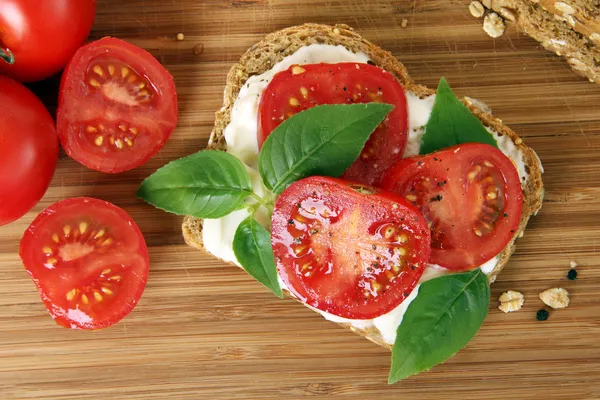 Tomato sandwich — Stock Photo, Image
