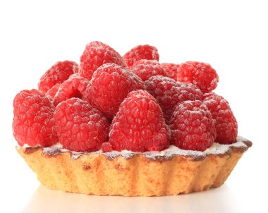 Raspberry tart clipart