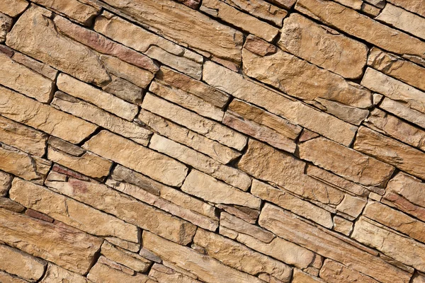 Mur en brique de pierre — Photo